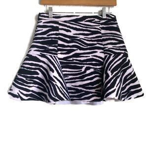 Cotton On Zebra Circle Skirt Sz S